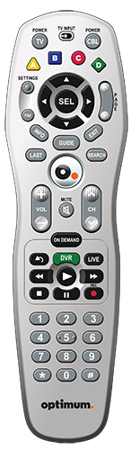 Optimum Remote User Guide